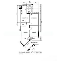 Blk 110 Bukit Purmei Road (Bukit Merah), HDB 3 Rooms #568504951